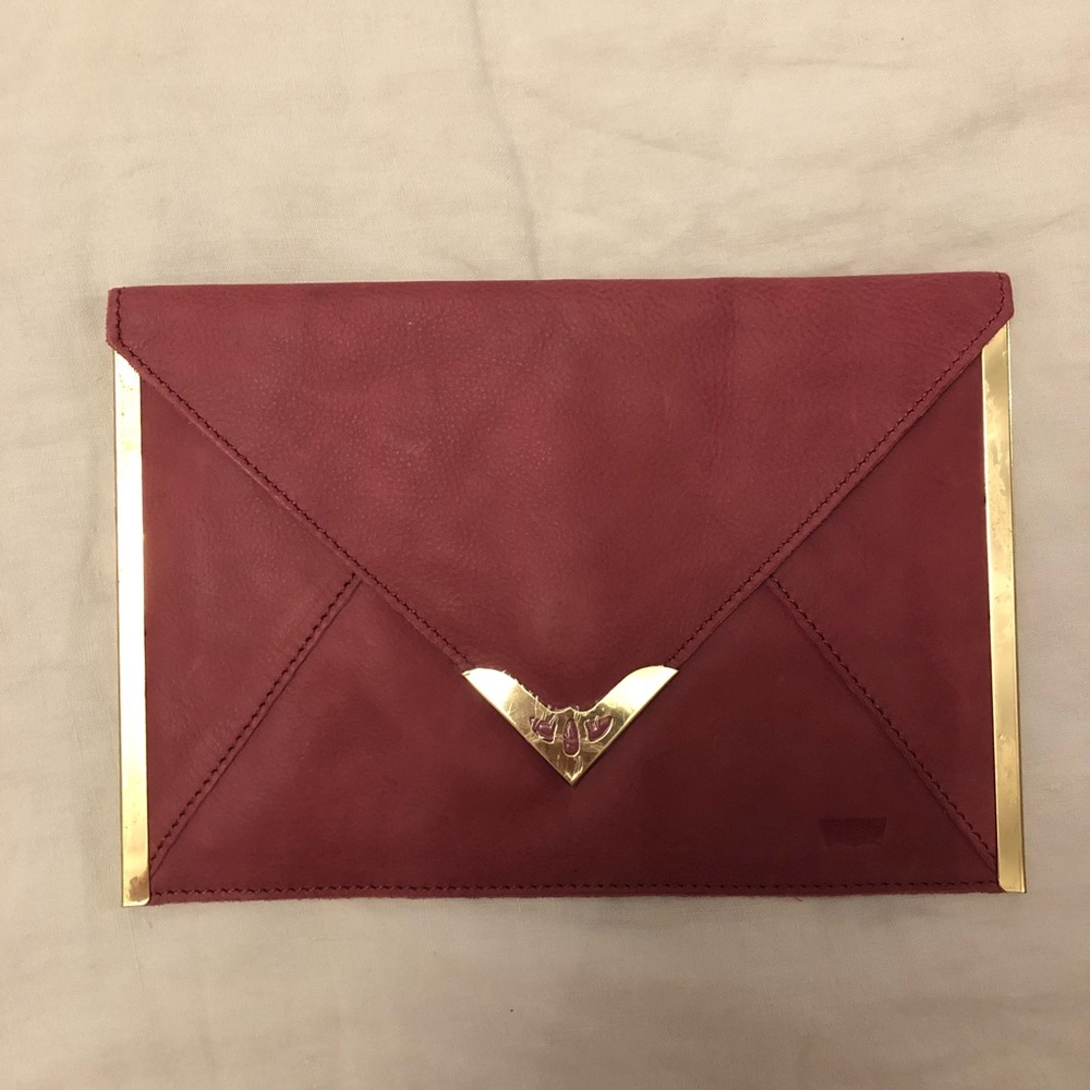 Levi’s leather clutch